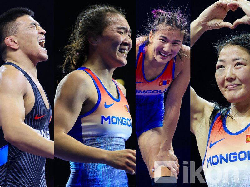 Silver and Bronze Medals for Mongolian Wrestlers at World Championships
