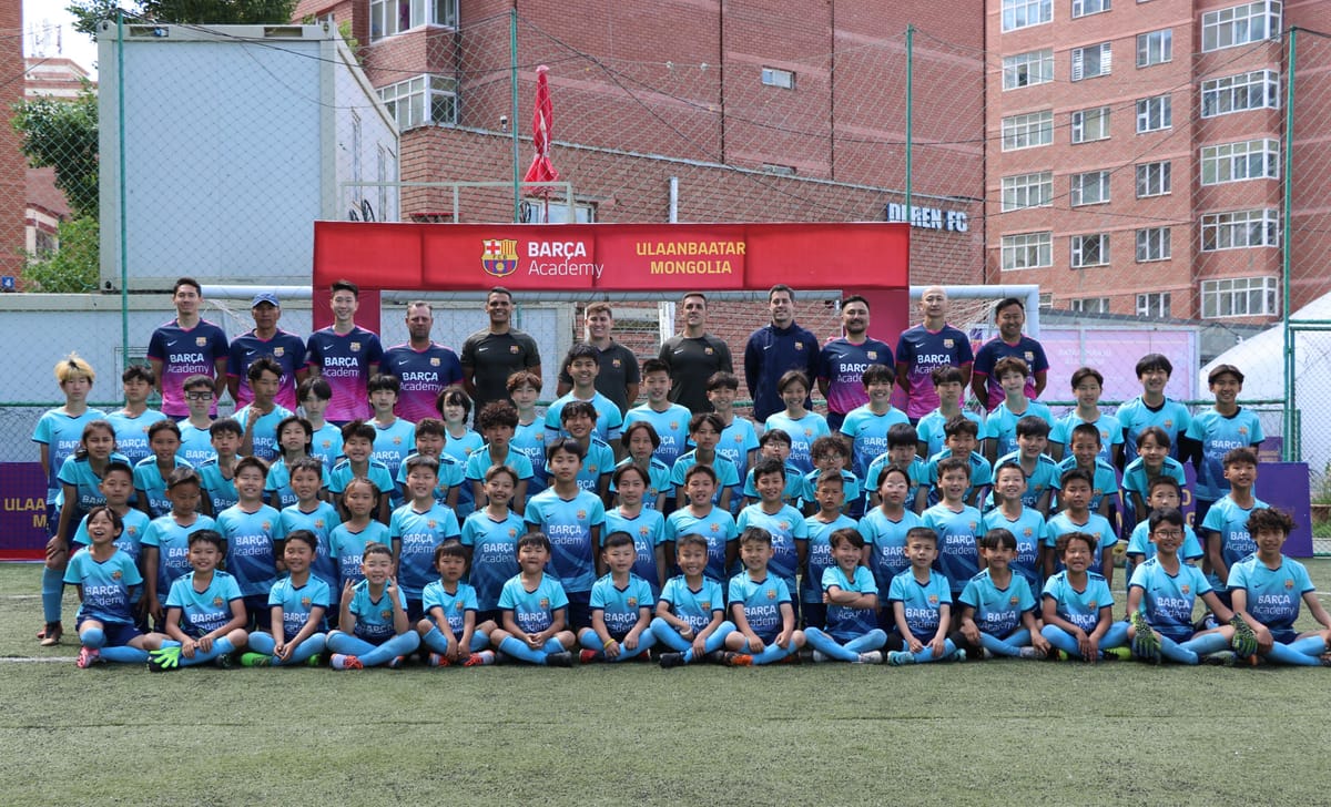 Barcelona Football Club to Open Academy in Mongolia