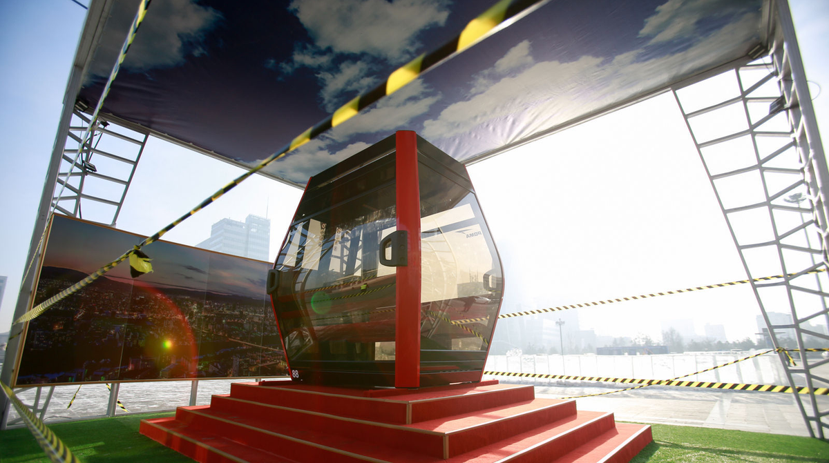 Cable Car Project Progresses at 31%