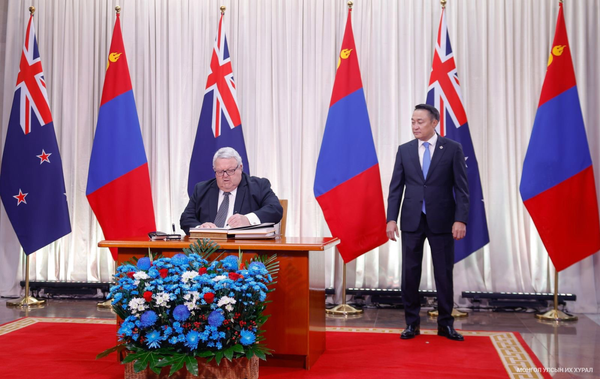 Speaker of New Zealand Parliament Visits Mongolia